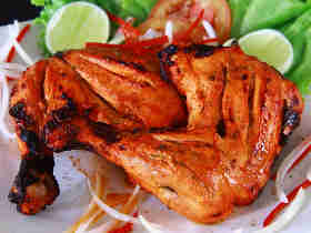 Indian Thandoori Chicken pieces